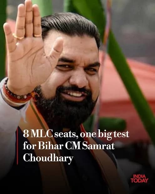 Bihar MLC Elections: Samrat Choudhary Faces NDA Unity Test as Eight Seats Go to Polls